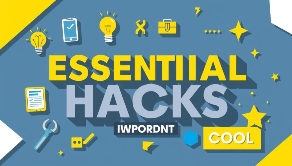 essential hacks importantcool