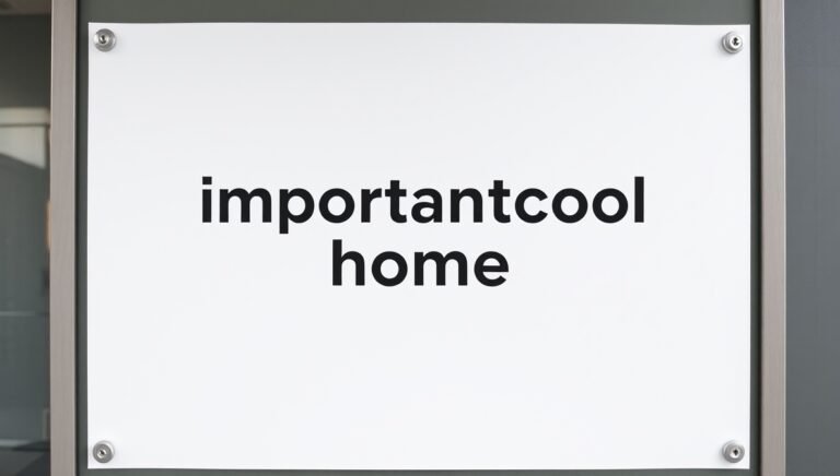 importantcool home